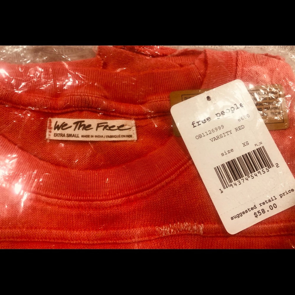 🎉HP🎉Free People❤️‍🔥Warrior SS Tee❤️‍🔥NWT in Package❤️‍🔥 - Picture 2 of 7